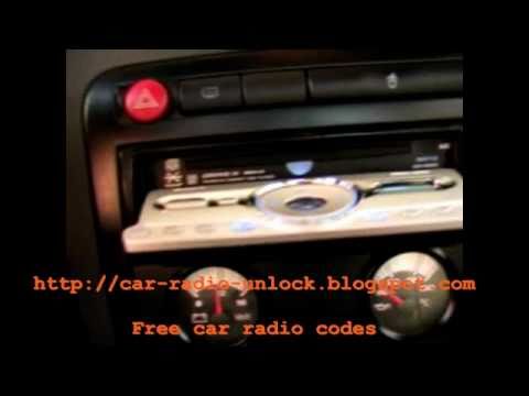 car radio unlock blogspot